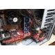 Компьютер Intel Core 2 Quad Q9400 в корпусе Ascot: корзина для дисков в Севастополе, вентилятор для памяти в Севастополе, видеокарта 512 Mb DDR4 ATI Radeon  (Севастополь)