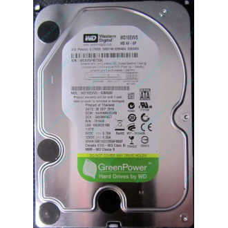 Б/У жёсткий диск 1Tb Western Digital WD10EVVS Green (WD AV-GP 1000 GB) 5400 rpm SATA (Севастополь)