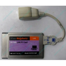 Сетевая карта для ноутбука 3COM Mehahertz 3CCFE574BT (PCMCIA) - Севастополь