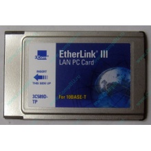 Сетевая карта 3COM Etherlink III 3C589D-TP (PCMCIA) без LAN кабеля (без хвоста) - Севастополь